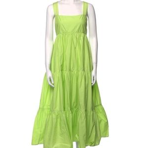 Hunter Bell Green Tent Maxi Dress Size Small